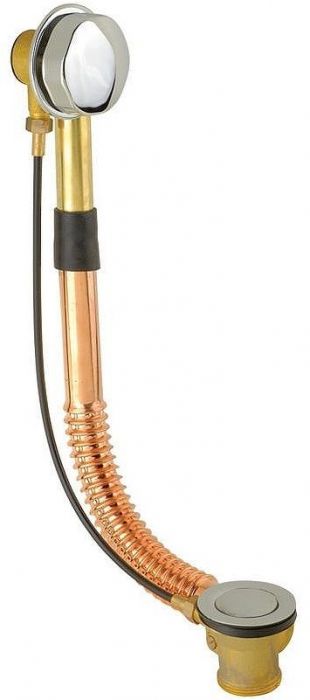 Слив-перелив Veragio Sbortis VR.SBR-8333.CR полуавтомат Хром