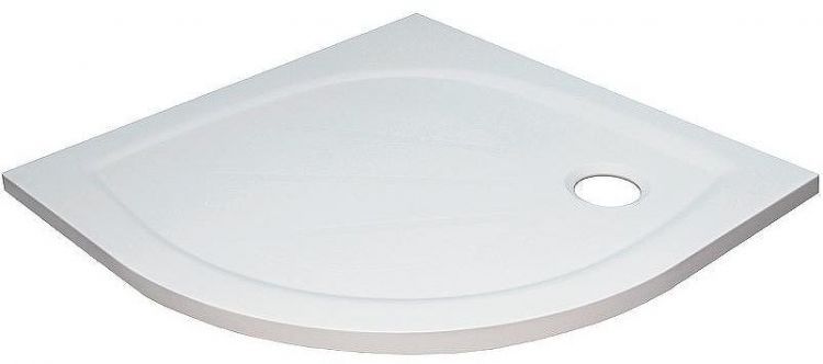 Душевой поддон из искусственного камня Ravak Elipso Pro 80х80 XA234401010WM Белый матовый