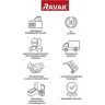 Душевой поддон из искусственного камня Ravak Elipso Pro 80х80 XA234401010WM Белый матовый