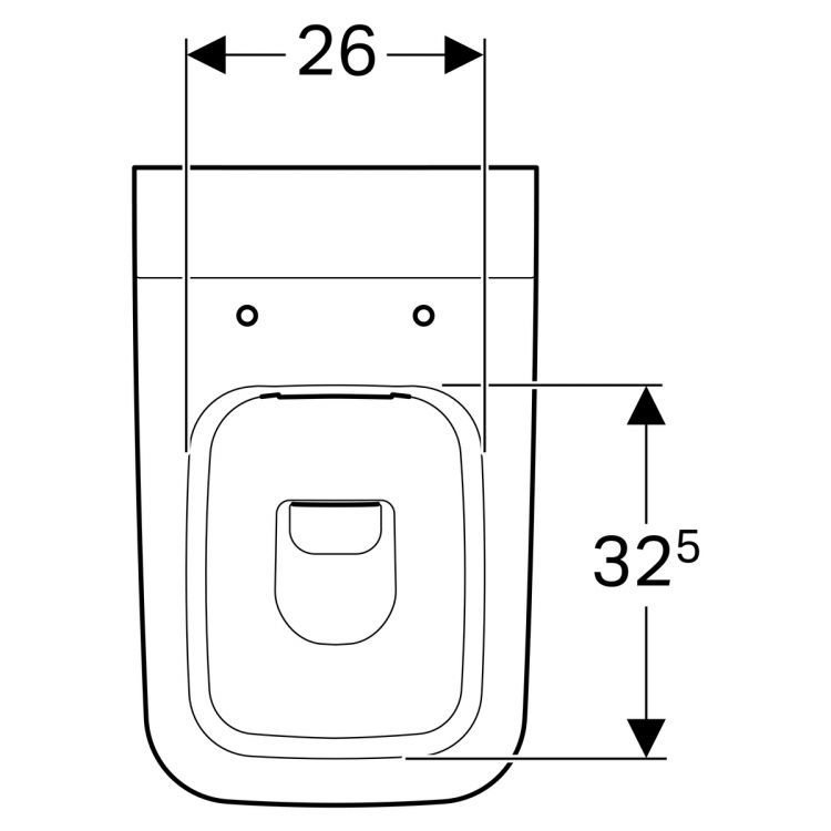 Унитаз Geberit it!, 211910000