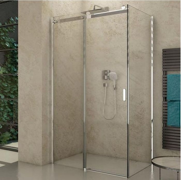 Душевой уголок Riho Baltic 117х77 G002009120 (GE0902100) профиль Хром стекло прозрачное