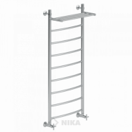 Полотенцесушитель Ника ЛД ВП-120/60/66 с полочкой водяной