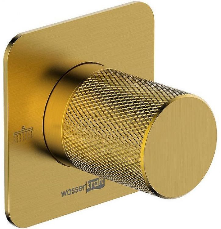 Переключатель потоков WasserKRAFT Schunter A306 Золото матовое