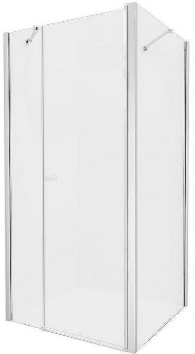 Душевой уголок New Trendy New Soleo Chrome 110х90 K-0705 профиль Хром стекло прозрачное
