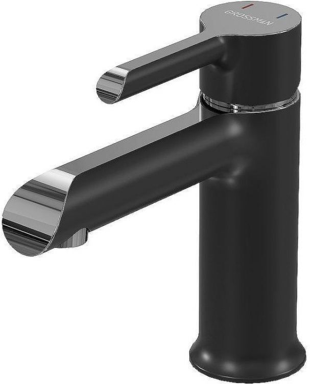 Смеситель для раковины Grossman Alba 510.K35.06.100/210 Черный Хром