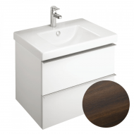 Тумба с двумя выдвижными ящиками Odeon Up 70 см, цвет чёрное дерево [EB890-E15]