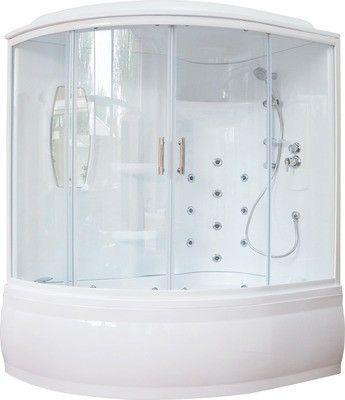 Душевая кабина Royal Bath RB 170ALP-T-CH (прозрачное) правая
