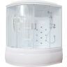 Душевая кабина Royal Bath RB 170ALP-T-CH (прозрачное) правая