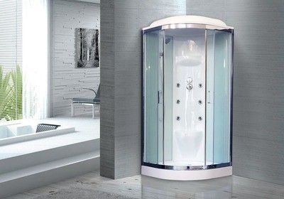Душевая кабина Royal Bath RB 90HK7-WT-CH (белое/прозрачное) Душевая кабина Royal Bath RB 90HK7-WT-CH (белое/прозрачное)