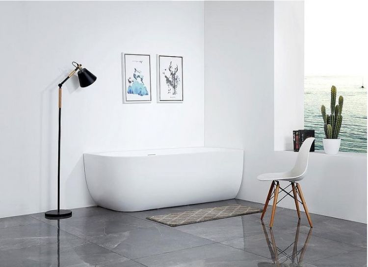 Акриловая ванна Abber 170х75 AB9315 R без гидромассажа Акриловая ванна Abber 170х75 AB9315 R без гидромассажа