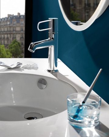 Смеситель для раковины Jacob Delafon Odeon Rive Gauche E21028-CP-CP, хром