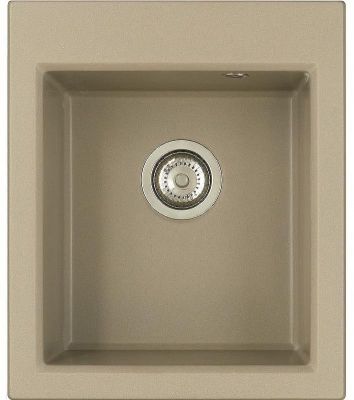 Кухонная мойка Aquaton Линеа 43 1A732932LW250 Серый шелк