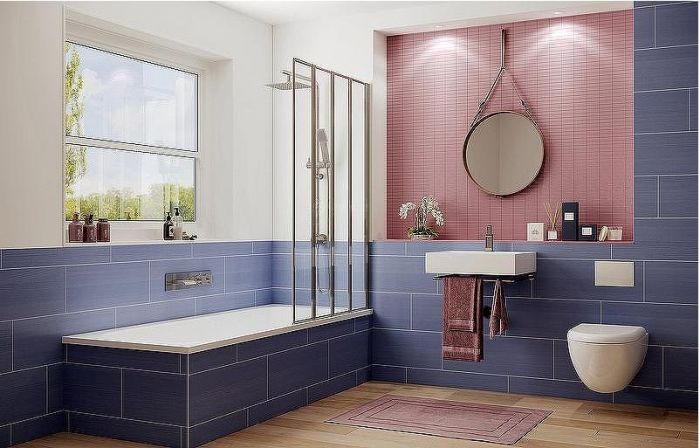 Шторка на ванну Ambassador Bath Screens 90х140 16041110R профиль Хром стекло CrystalPure