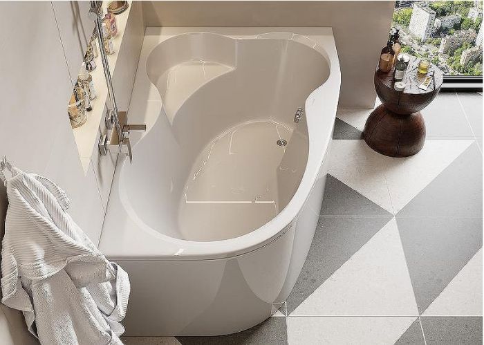 Акриловая ванна Vagnerplast Melite 160x105 R VPBA163MEL3PX-04 без гидромассажа