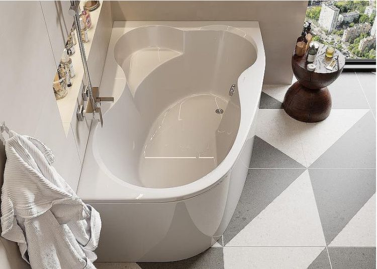 Акриловая ванна Vagnerplast Melite 160x105 R VPBA163MEL3PX-04 без гидромассажа Акриловая ванна Vagnerplast Melite 160x105 R VPBA163MEL3PX-04 без гидромассажа