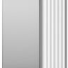 Зеркало со шкафом Brevita Balaton 65 R BAL-04065-01-01П с подсветкой Белое матовое Серое матовое