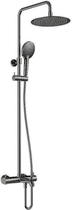 Душевая система AQUAme AQM8008GM с термостатом Металл