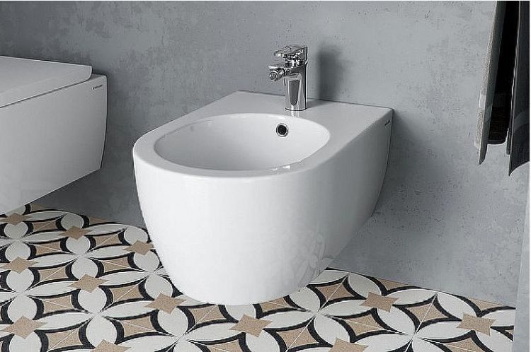 Биде Excellent Doto CEEX.1506.537.WH подвесное Белый глянец