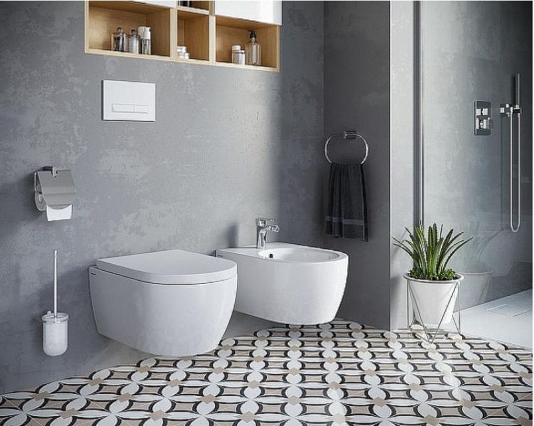 Биде Excellent Doto CEEX.1506.537.WH подвесное Белый глянец