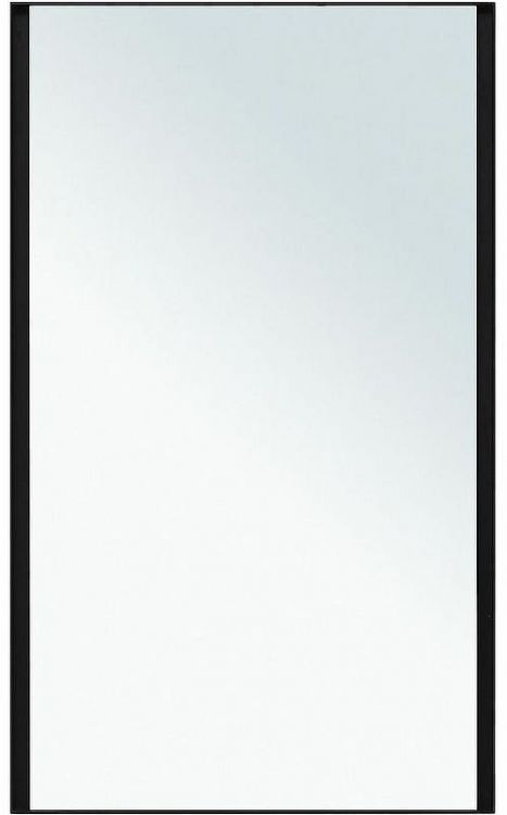 Зеркало Allen Brau Infinity 60 1.21019.BL с подсветкой Черное с сенсорным выключателем