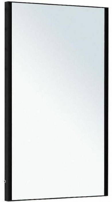 Зеркало Allen Brau Infinity 60 1.21019.BL с подсветкой Черное с сенсорным выключателем
