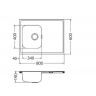 Кухонная мойка Alveus Classic Pro 30 SAT-90 800x600 1130469 Сатинированная сталь