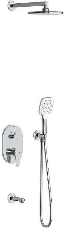 Душевая система Teska Amos AS3400 Хром