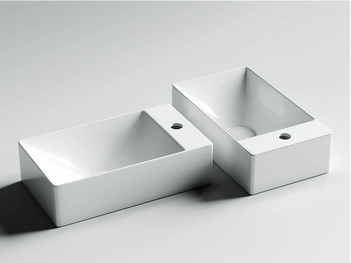 Умывальник CERAMICANOVA Element подвесной прямоугольный (отверстие под смеситель R) CN5007 Умывальник CERAMICANOVA Element подвесной прямоугольный (отверстие под смеситель R) CN5007