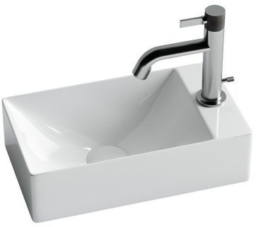 Умывальник CERAMICANOVA Element подвесной прямоугольный (отверстие под смеситель R) CN5007 Умывальник CERAMICANOVA Element подвесной прямоугольный (отверстие под смеситель R) CN5007