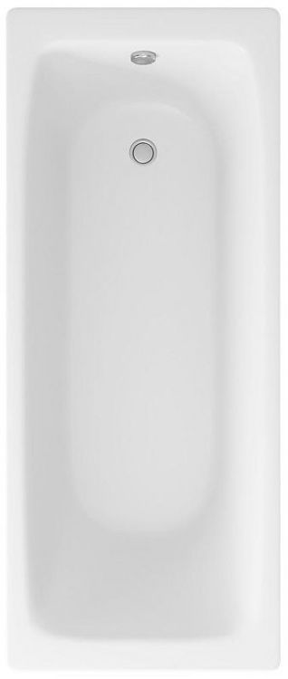 Чугунная ванна Delice Biove 170х75 DLR220509 без отверстий под ручки и антискользящего покрытия