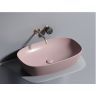 Умывальник CERAMICANOVA Element чаша накладная овальная (цвет Розовый Матовый) CN6049MP