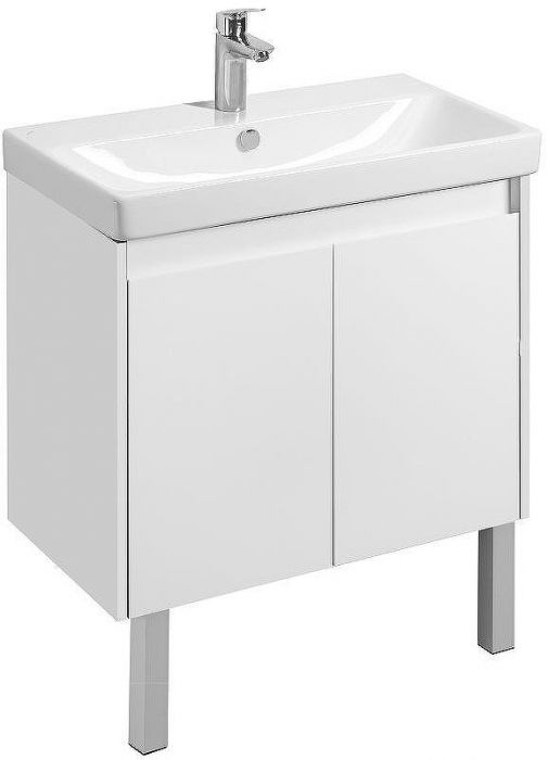 Тумба под раковину Aquaton Сканди Doors 80 1A282901SD010 Белая