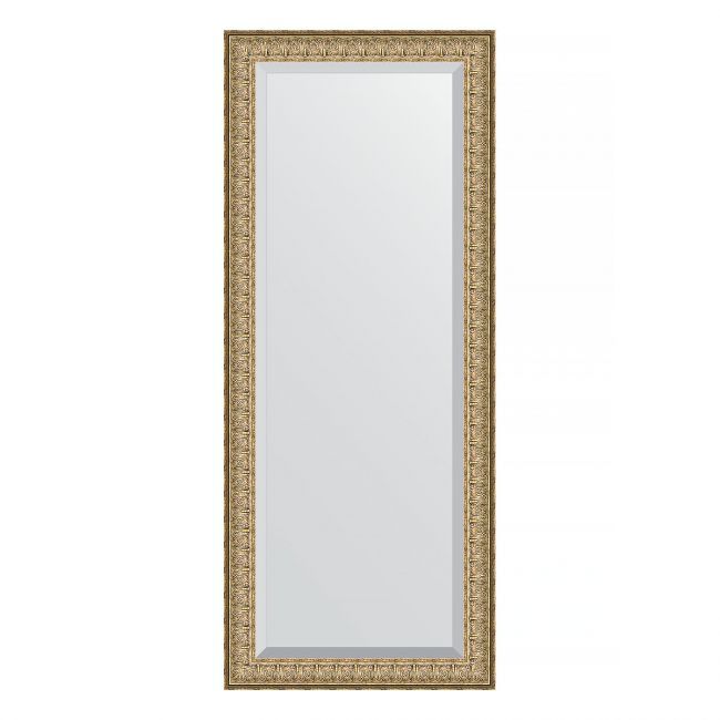 Зеркало EVOFORM  EXCLUSIVE BY 1283 64x154 медный эльдорадо 73 мм с фацетом в багетной раме