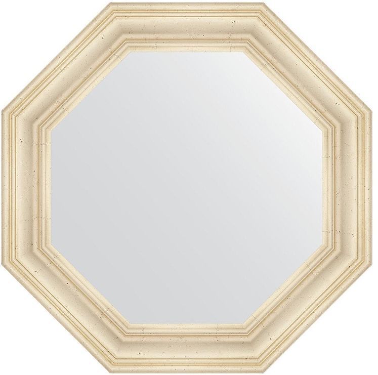 Зеркало Evoform Octagon 74х74 BY 7367 в багетной раме - Травленое серебро 99