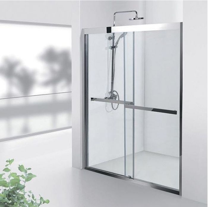 Душевая дверь Aquanet Delta NPD6122 140 00183848 профиль Хром стекло прозрачное