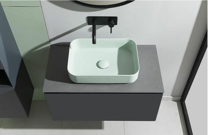 Тумба под раковину Allen Brau Infinity 85 1.21002.AM подвесная Антрацит матовый