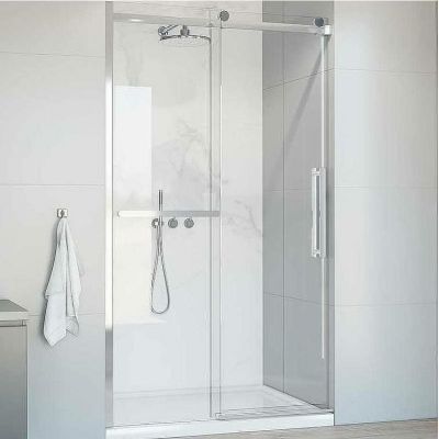 Душевая дверь Vincea Como Soft 130 VDS-1CS130CL профиль Хром стекло прозрачное