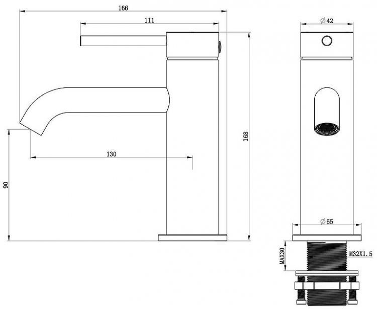 Смеситель для раковины Oliveeka Y OL-88139017-CR цвет Хром Смеситель для раковины Oliveeka Y OL-88139017-CR цвет Хром