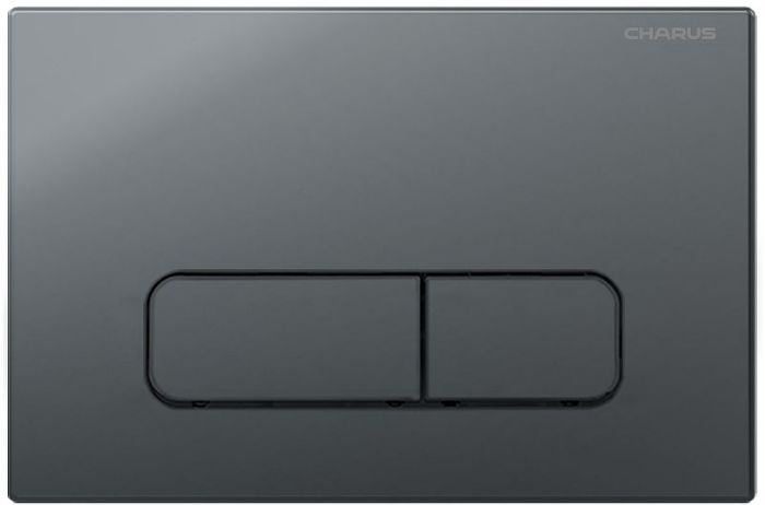 Клавиша смыва Charus Elegia FP.320.GRP.01 цвет Графит