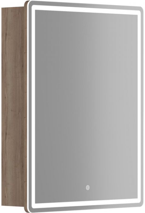 Зеркальный шкаф SANCOS Mirror 590x150х740 мм, с LED подсветкой, MI60EG