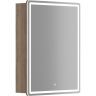 Зеркальный шкаф SANCOS Mirror 590x150х740 мм, с LED подсветкой, MI60EG