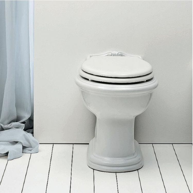 Унитаз Azzurra Jubilaeum JUVCTP000000BI/(JUB110/P bi) приставной без сиденья Унитаз Azzurra Jubilaeum JUVCTP000000BI/(JUB110/P bi) приставной без сиденья