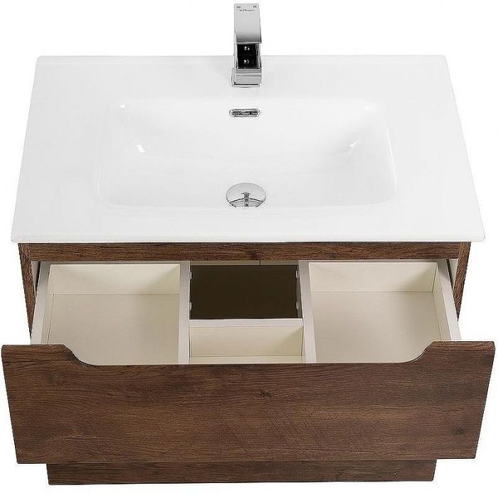 Тумба под раковину BelBagno Etna-H60 60 ETNA-H60-600-2C-SO-RW-P подвесная Rovere Moro