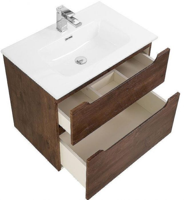 Тумба под раковину BelBagno Etna-H60 60 ETNA-H60-600-2C-SO-RW-P подвесная Rovere Moro