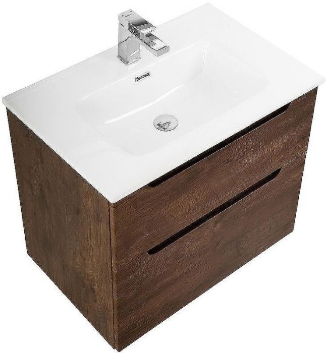 Тумба под раковину BelBagno Etna-H60 60 ETNA-H60-600-2C-SO-RW-P подвесная Rovere Moro