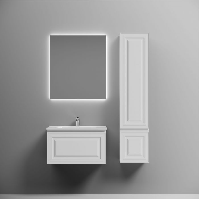 Тумба подвесная SANCOS Very 690х445х406, c одним ящиком оснащенным доводчиками, Bianco ,VR70W