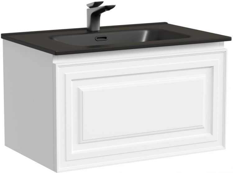 Тумба подвесная SANCOS Very 690х445х406, c одним ящиком оснащенным доводчиками, Bianco ,VR70W