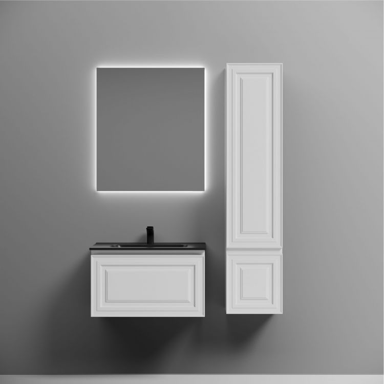 Тумба подвесная SANCOS Very 690х445х406, c одним ящиком оснащенным доводчиками, Bianco ,VR70W