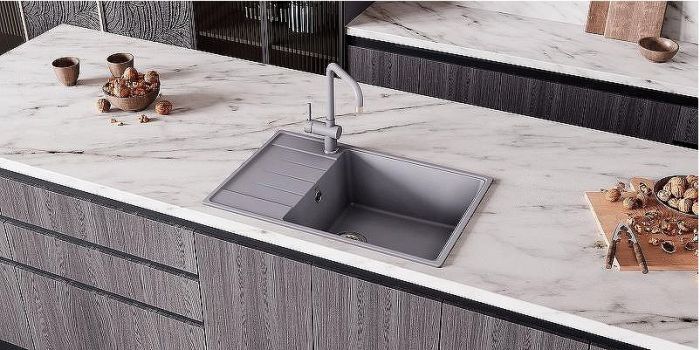 Смеситель для кухни Ulgran Quartz UQ-023-02 Лен