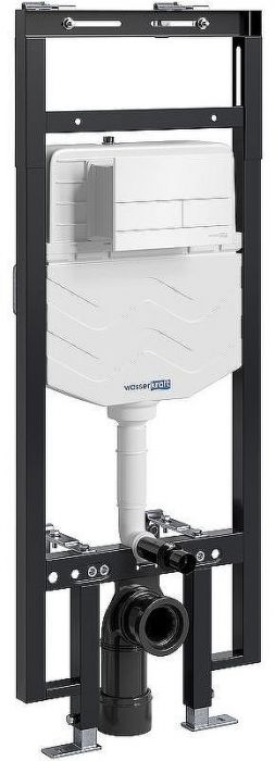 Инсталляция WasserKRAFT Dinkel 58TLT.010.ME.WH04 для унитаза с Белой клавишей смыва